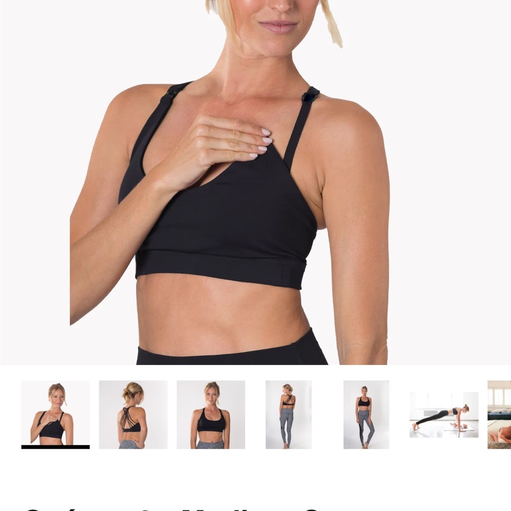 Sweat & Milk Oceane 2 Medium Support Nursing Sports Bra